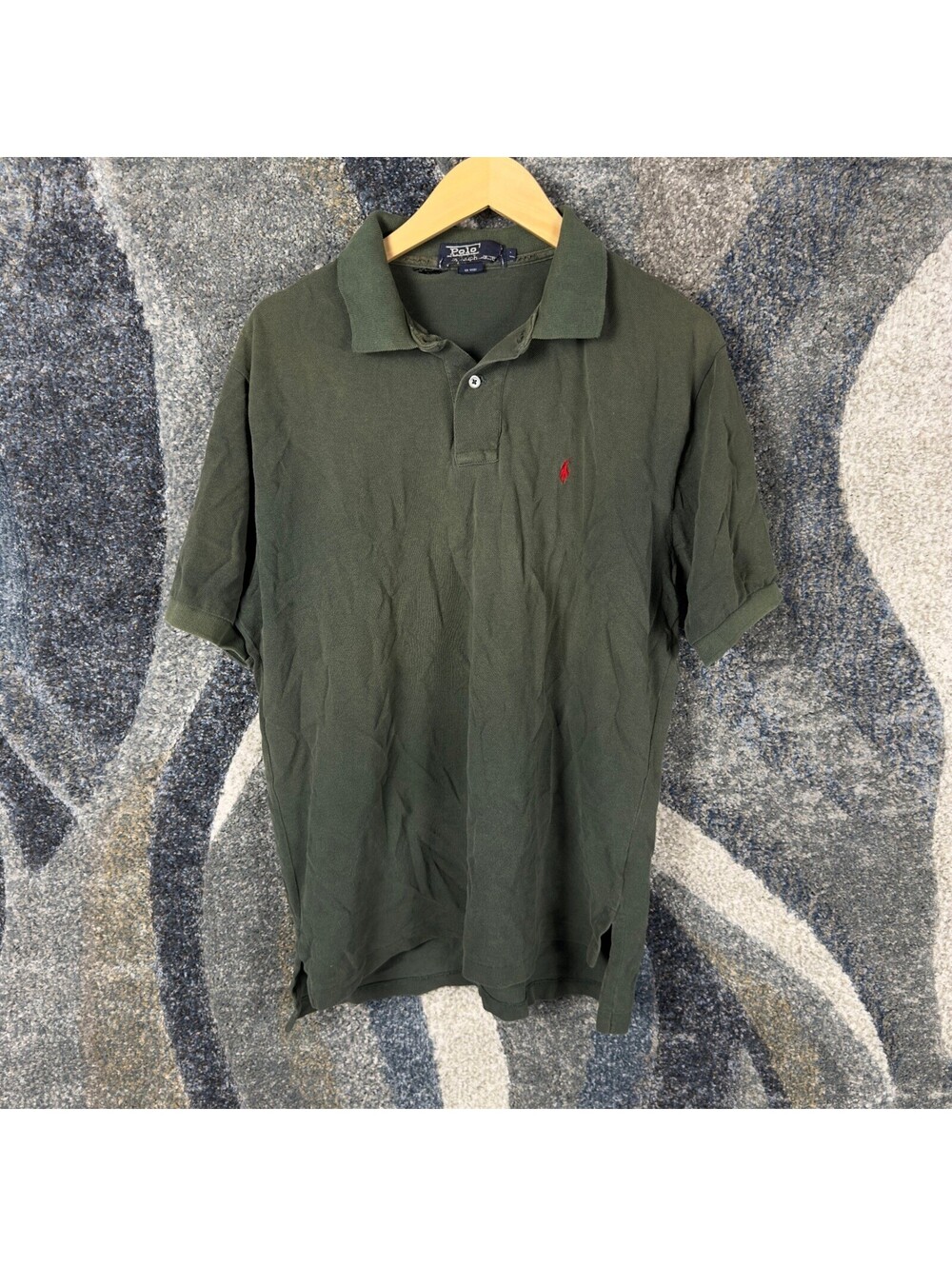 Vintage Polo Ralph Lauren Polo Shirt Mens L Green